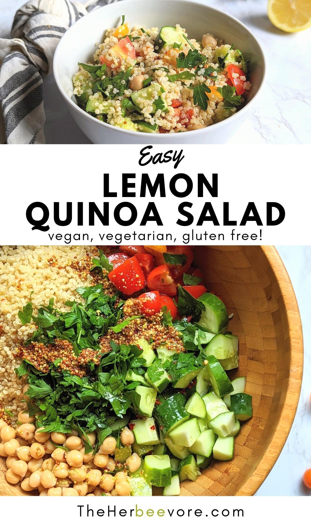  Who says gluten-free can't be delicious? This quinoa salad begs to differ ????
