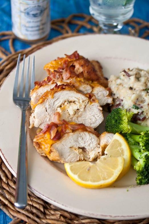  You won't be crabby after trying this crab meat-stuffed chicken dish.