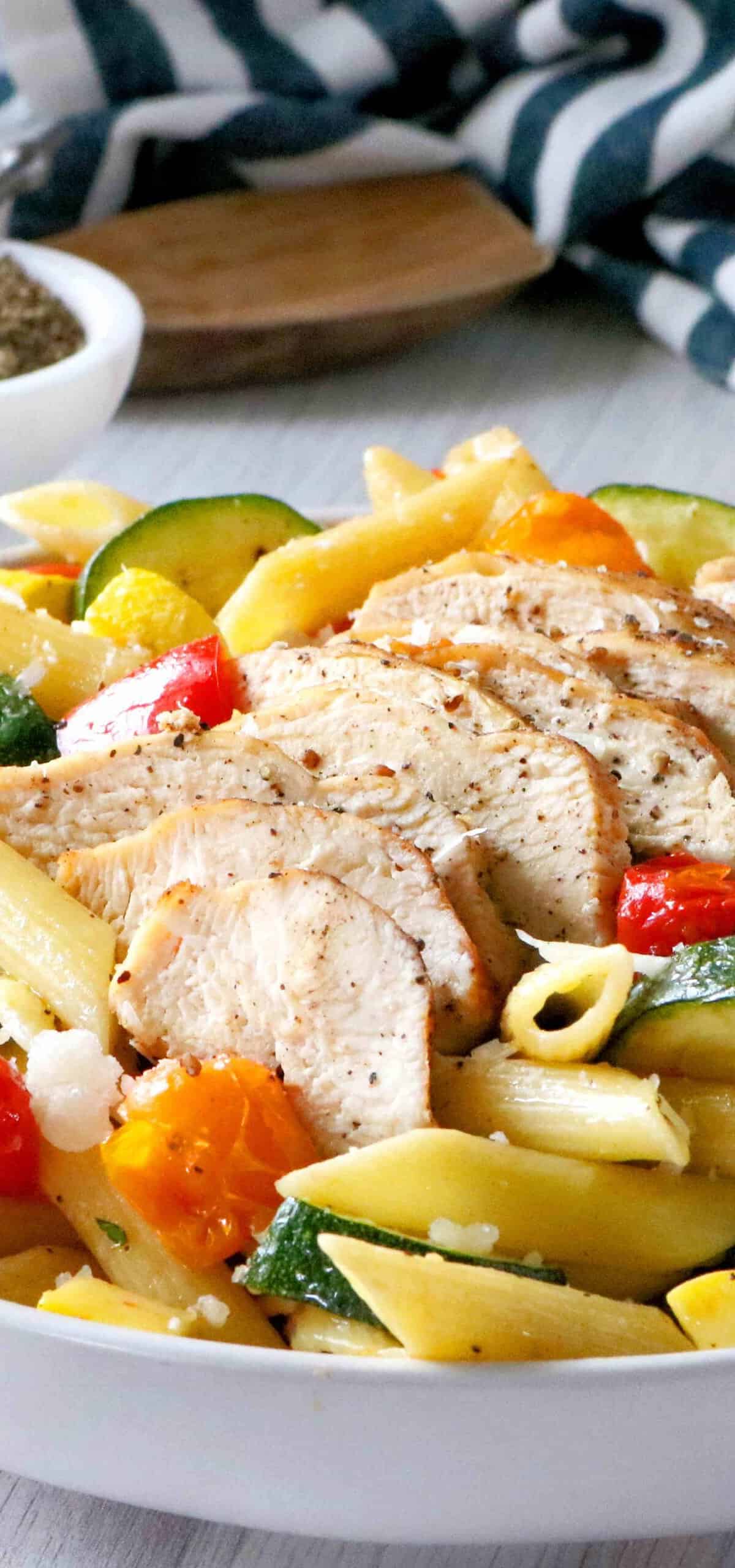  You won't believe how fast this pasta primavera comes together until you try it yourself.